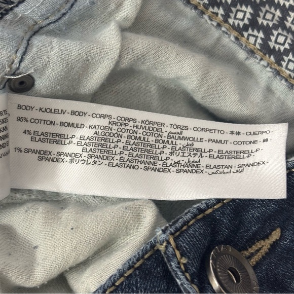 Ariat Women's 34R R.E.A.L. Mid Rise Entwined Boot Cut Jeans Western Cowgirl - Picture 13 of 14